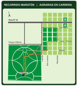 Maraton Agrarias 2014 Plano