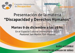 Materia Electiva Discapacidad