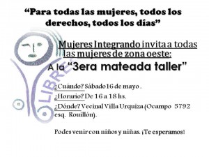 Promo Taller 3 en Villa Urquiza
