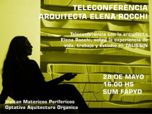 Teleconferencia Rocchi