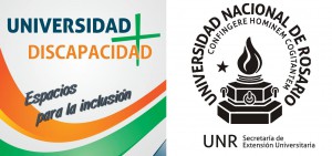 Discapacidad y Logo UNR